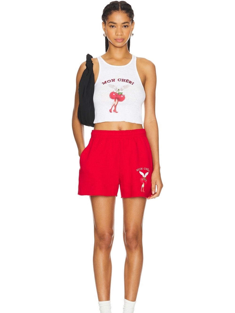 Boys Lie Red Mon Chéri Graphic Women's lounge Shorts